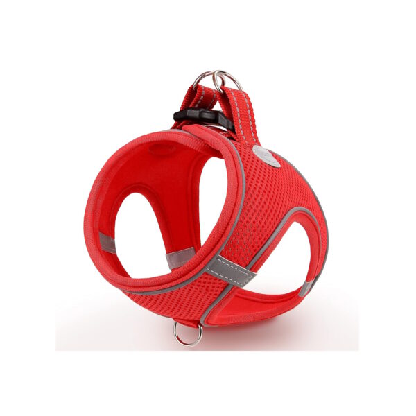 Step in Dog Harness red